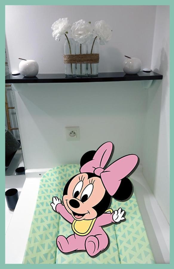 Appartement Avec Salle De Jeux Privee,10Min De Disney Transport En Commun 6 Couchages Chanteloup-en-Brie Exteriör bild