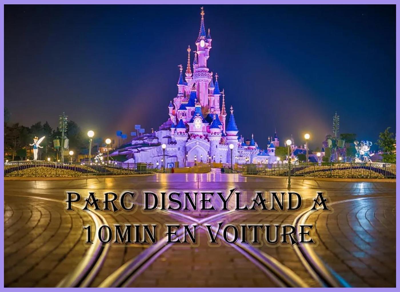 Appartement Avec Salle De Jeux Privee,10Min De Disney Transport En Commun 6 Couchages Chanteloup-en-Brie Exteriör bild
